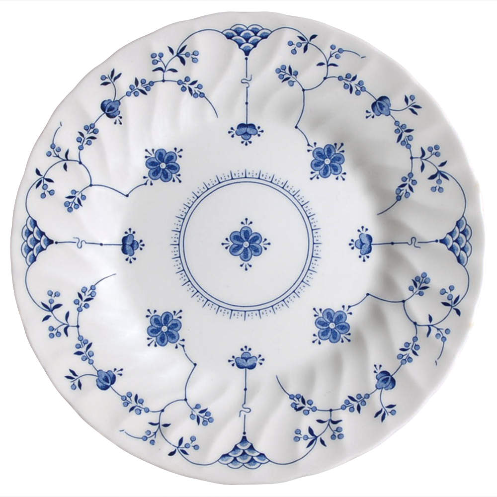 Finlandia (Swirl Rim, England) Salad Plate by Churchill-1