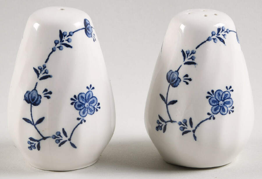 Finlandia (Swirl Rim, England) Salt & Pepper Set by Churchill-1