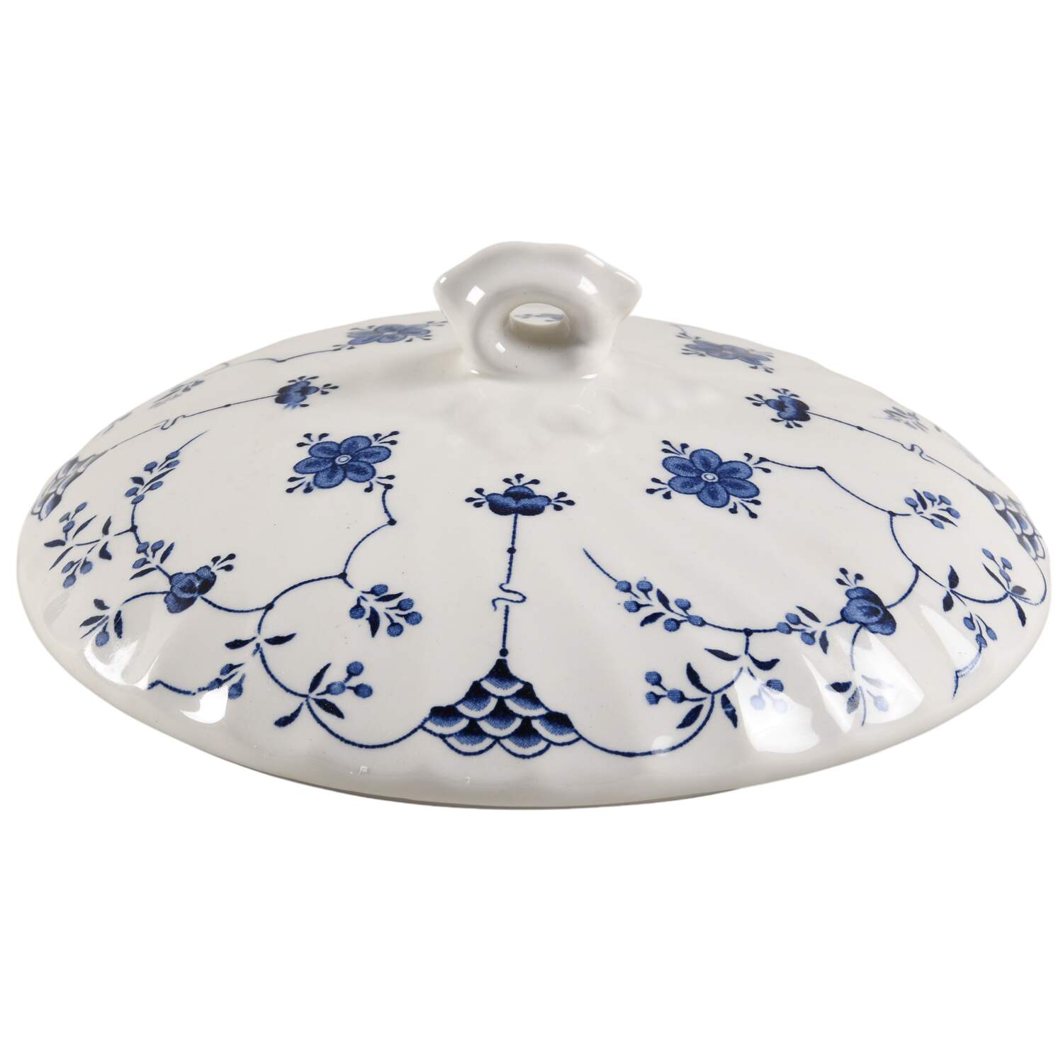 Finlandia (Swirl Rim, England) Lid for Round Vegetable by Churchill-1
