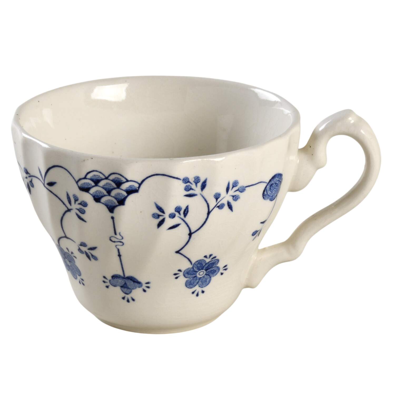 Finlandia (Swirl Rim, England) Flat Cup by Churchill-1
