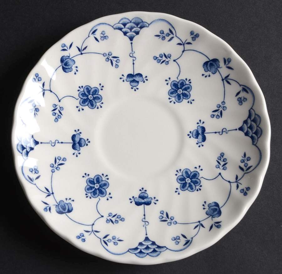 Finlandia (Swirl Rim, England) Saucer by Churchill-1