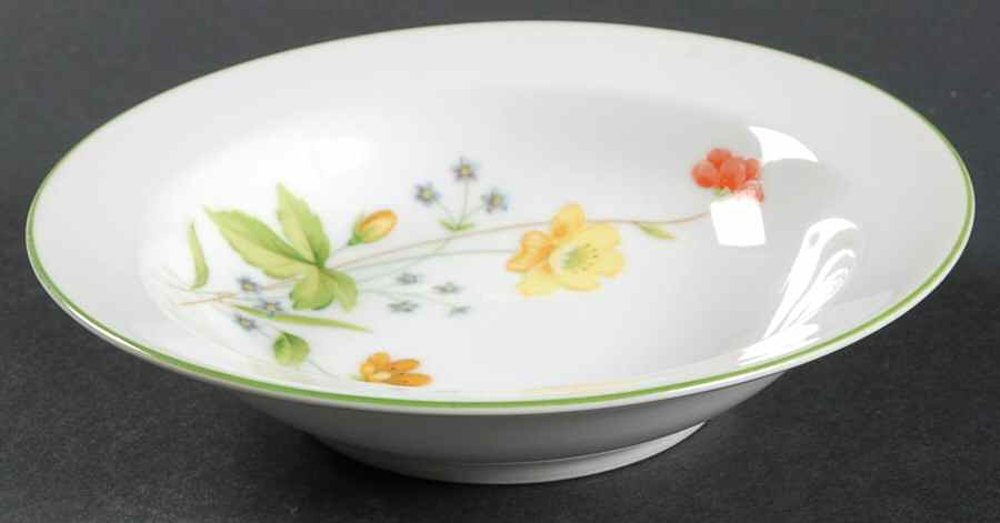 April Flowers Rim Fruit/Dessert (Sauce) Bowl by Castle Court-1