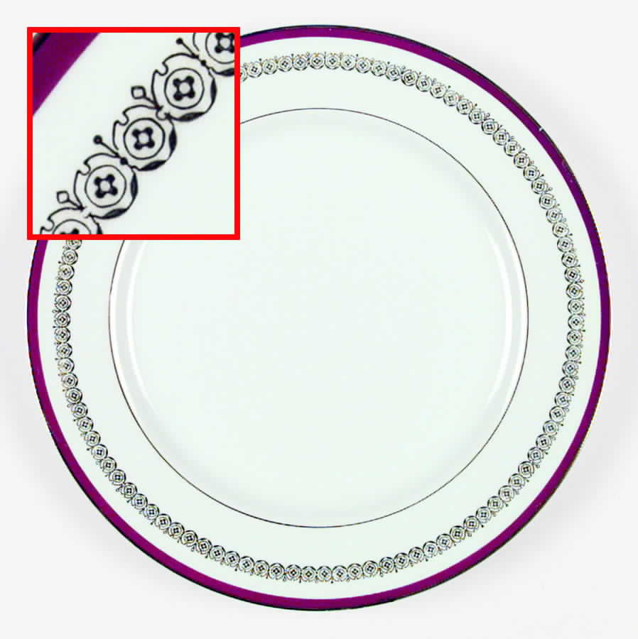 Elegante Dinner Plate by Castle Court-1