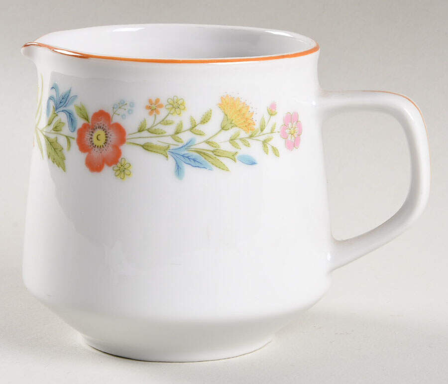 Flower Garden Creamer by Castle Court-1
