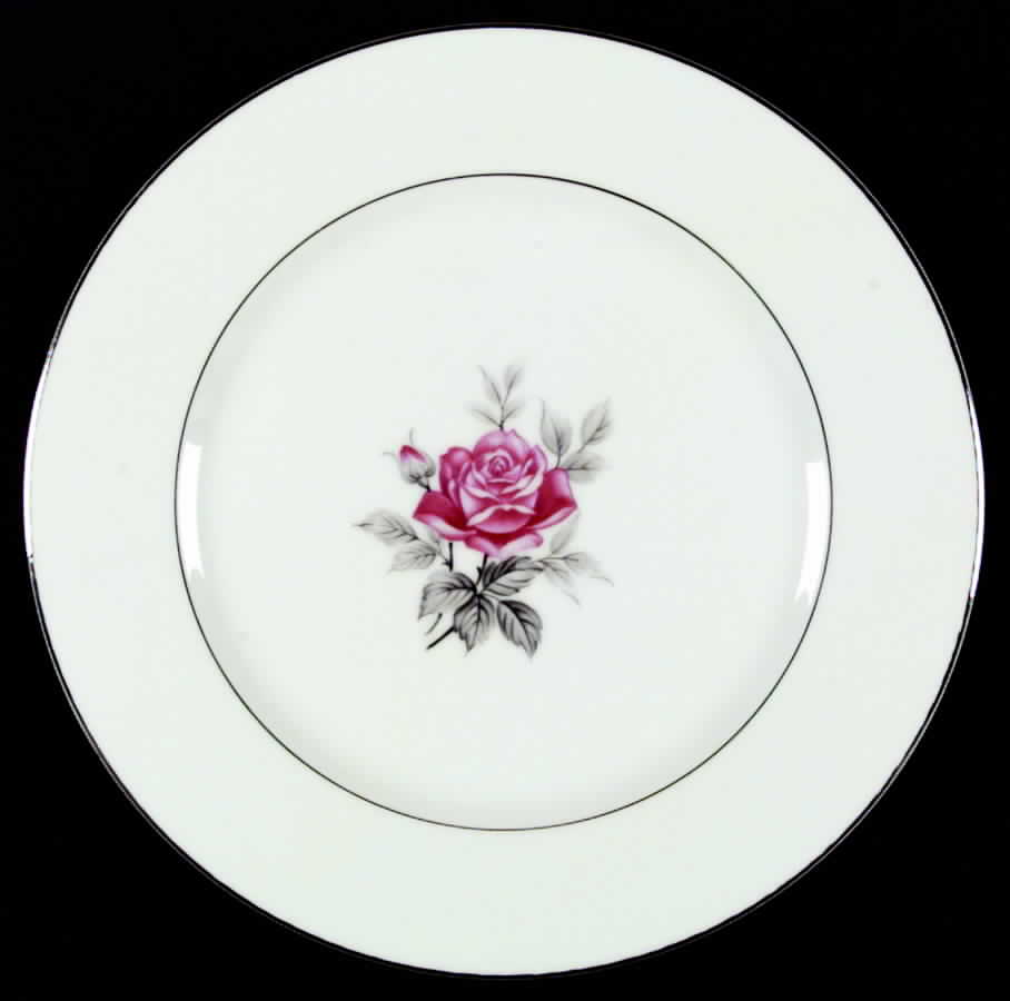 Majestic Rose Dinner Plate by Castle Court-1
