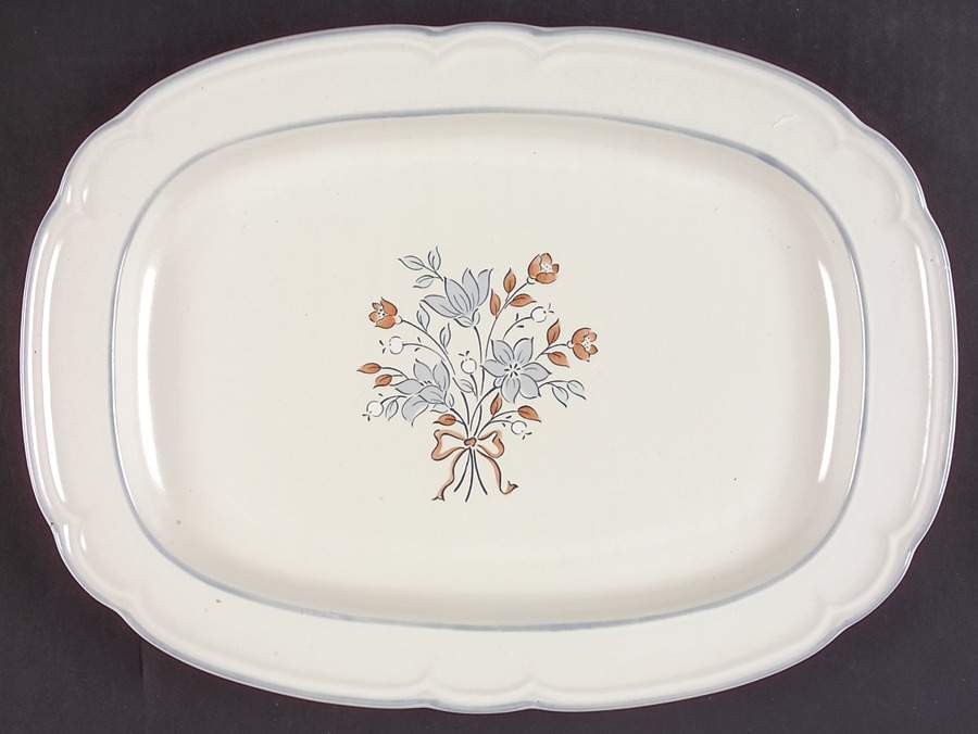 Bluet 12" Oval Serving Platter by Cordella-1