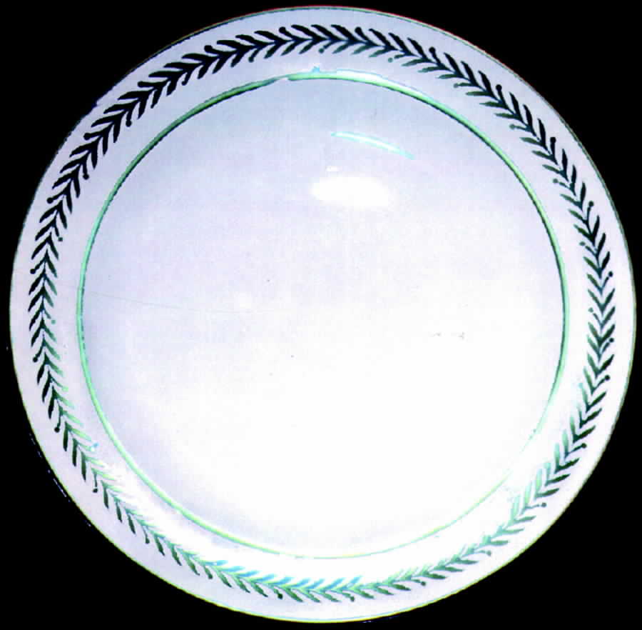 CDM1 Dinner Plate by Carborundum Museum-1