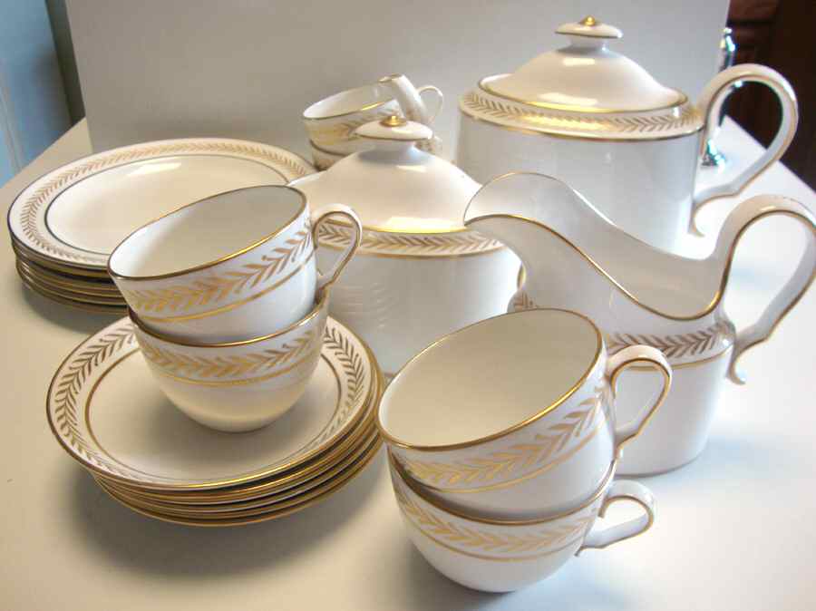CDM1 Flat Cup & Saucer Set by Carborundum Museum-1