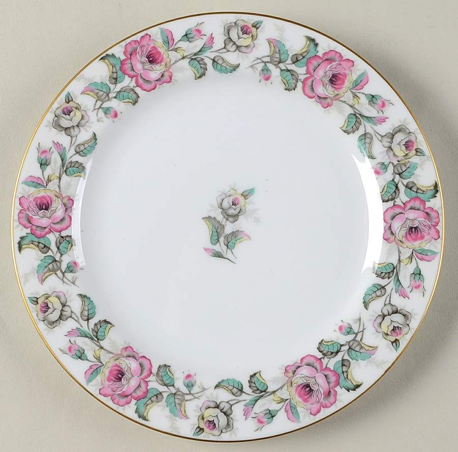 Pink Rose Salad Plate by Celebrate-1