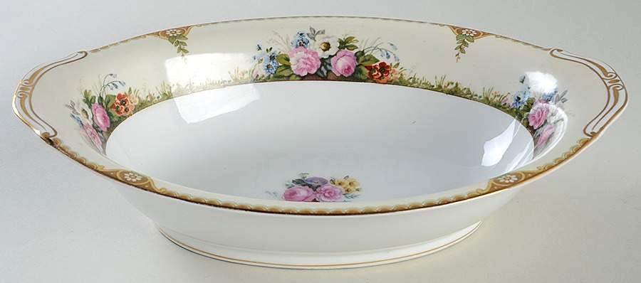 Vivienne 11" Oval Vegetable Bowl by Celebrate-1