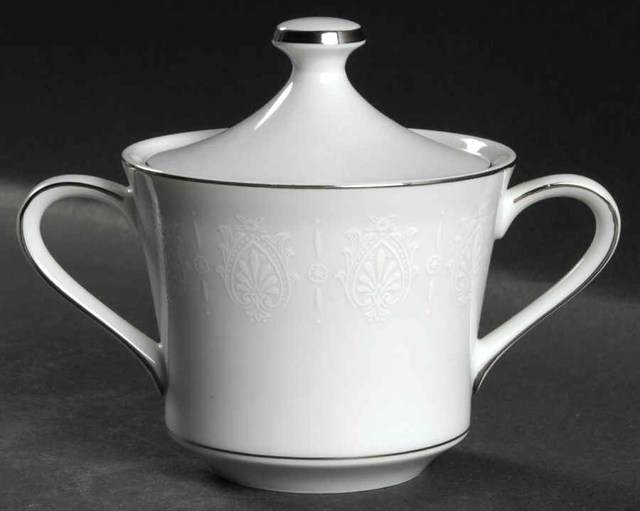 Princess Sugar Bowl & Lid by Crown Empire-1