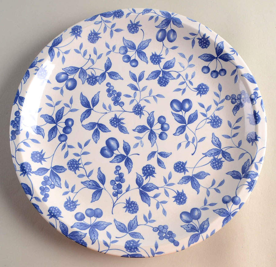 Blueberry Hill (Large Design) 12" Chop Plate (Round Platter) by Century China-1