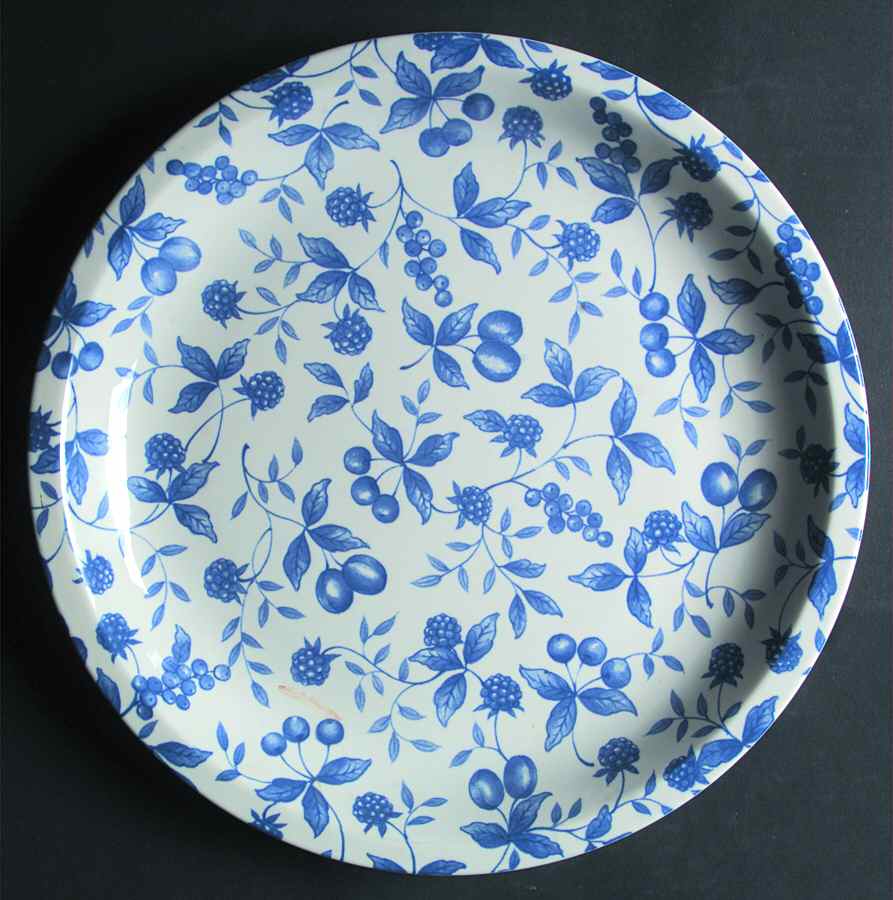Blueberry Hill (Sm Design) Coupe Dinner Plate by Century China-1