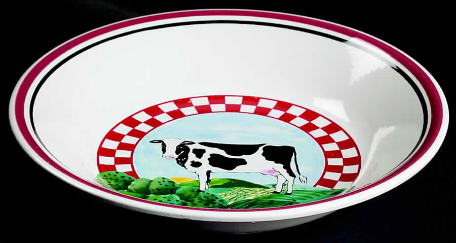 Fannie's Farm 11" Pasta Serving Bowl by Century China-1
