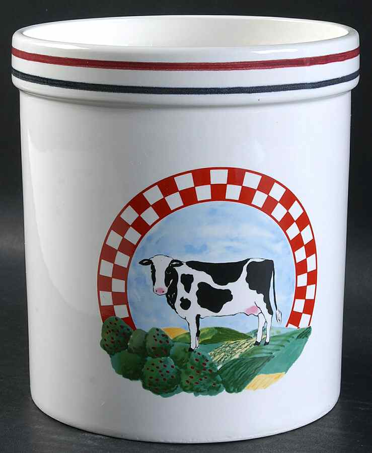 Fannie's Farm Medium Canister No Lid by Century China-1
