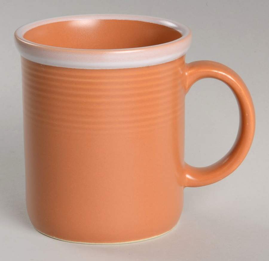Rio Orange (Solid Orange) Mug by Century China-1