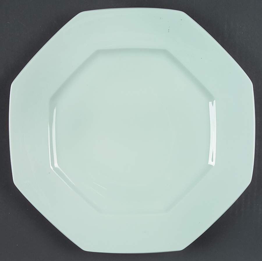 Celadon Octagonal Dinner Plate by Ceralene-1