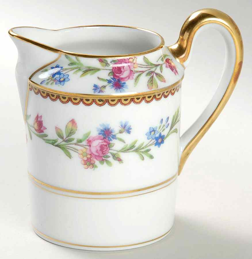 Country Flowers Creamer by Ceralene-1