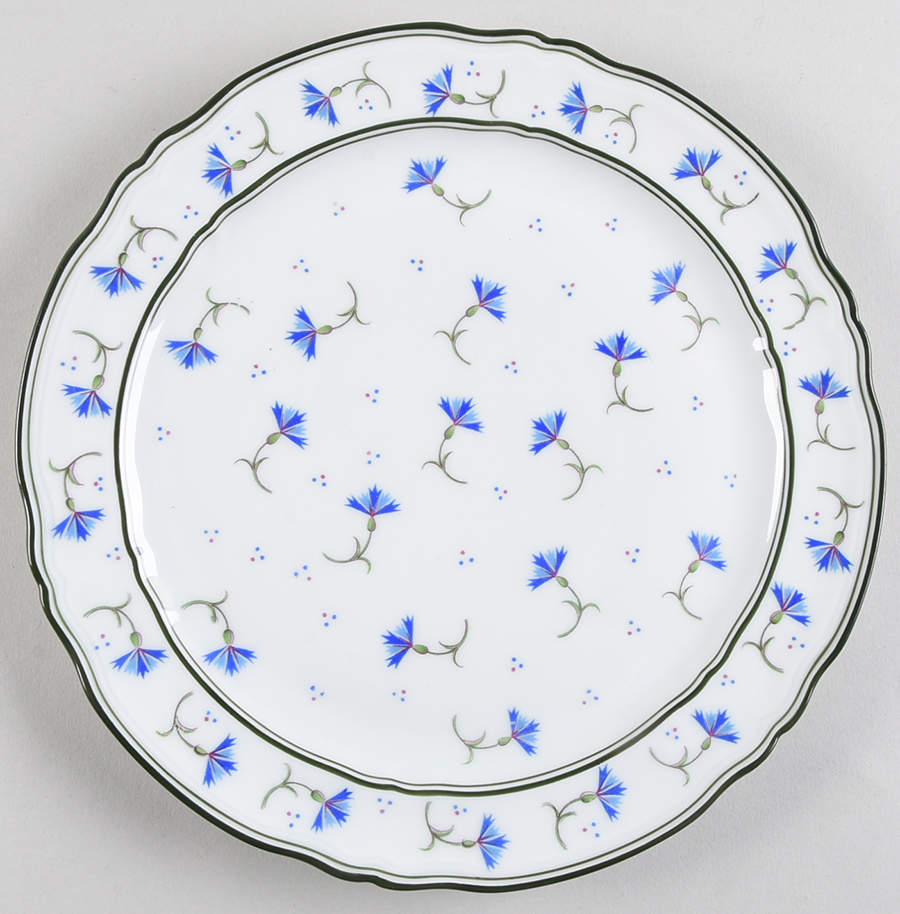 Cornflower Luncheon Plate by Ceralene-1