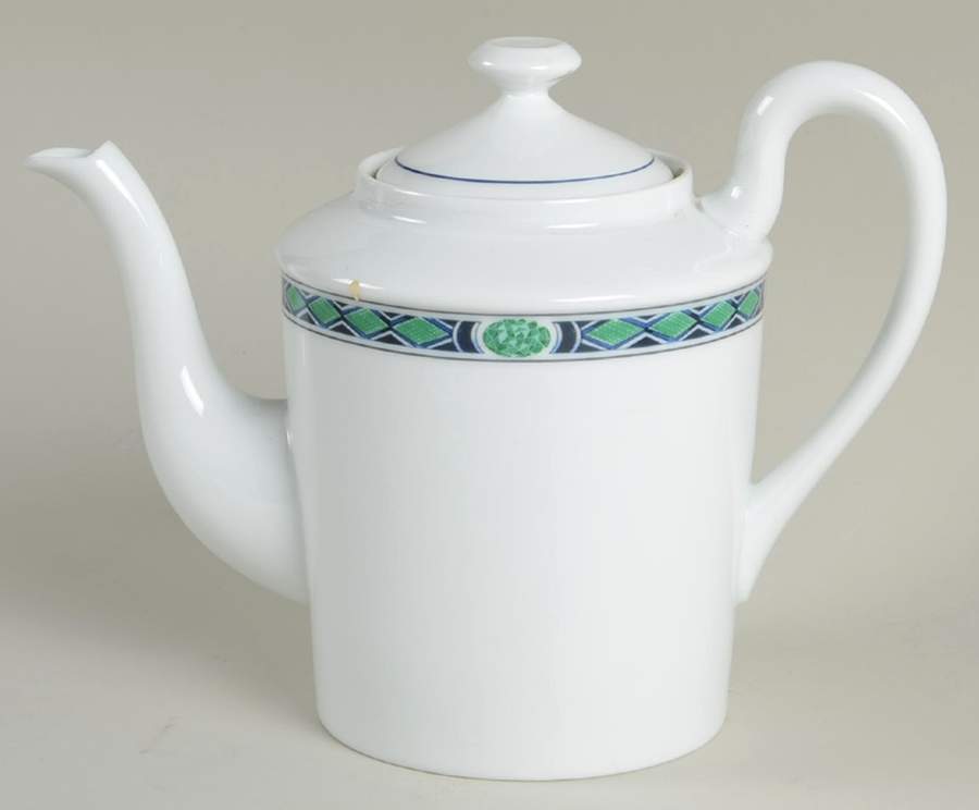 Esmeralda Coffee Pot & Lid by Ceralene-1
