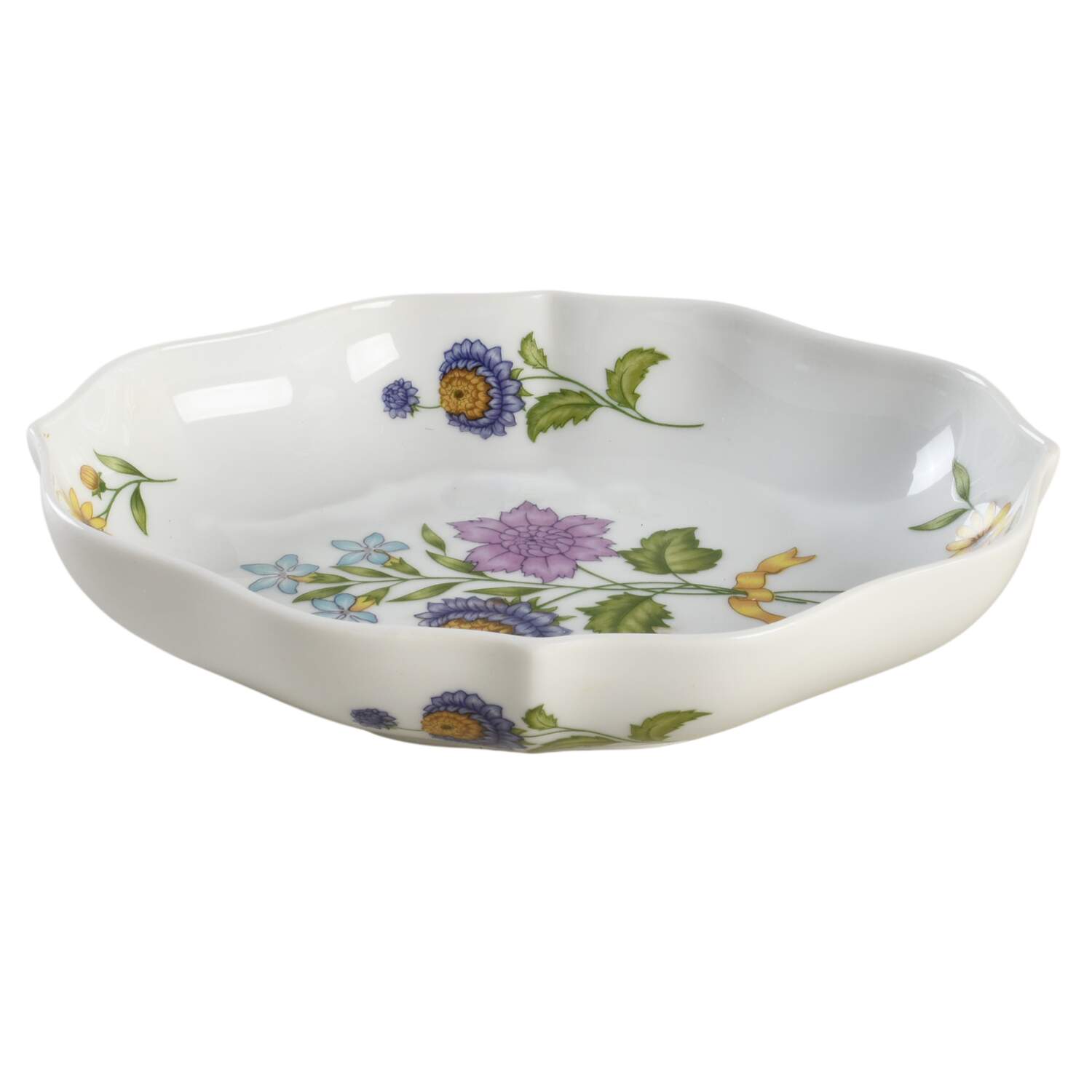 Fleur De Printemps Oval Tray, 7" Meissen Cup by Ceralene-1