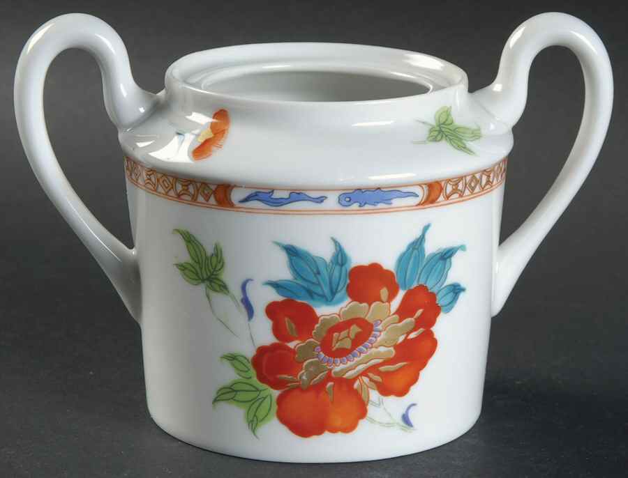 Hokusai  Sugar Bowl No Lid by Ceralene-1