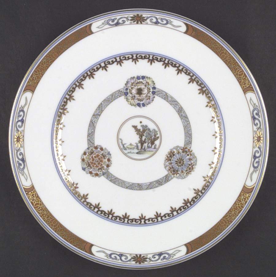 Houqua (White Background) Dinner Plate by Ceralene-1
