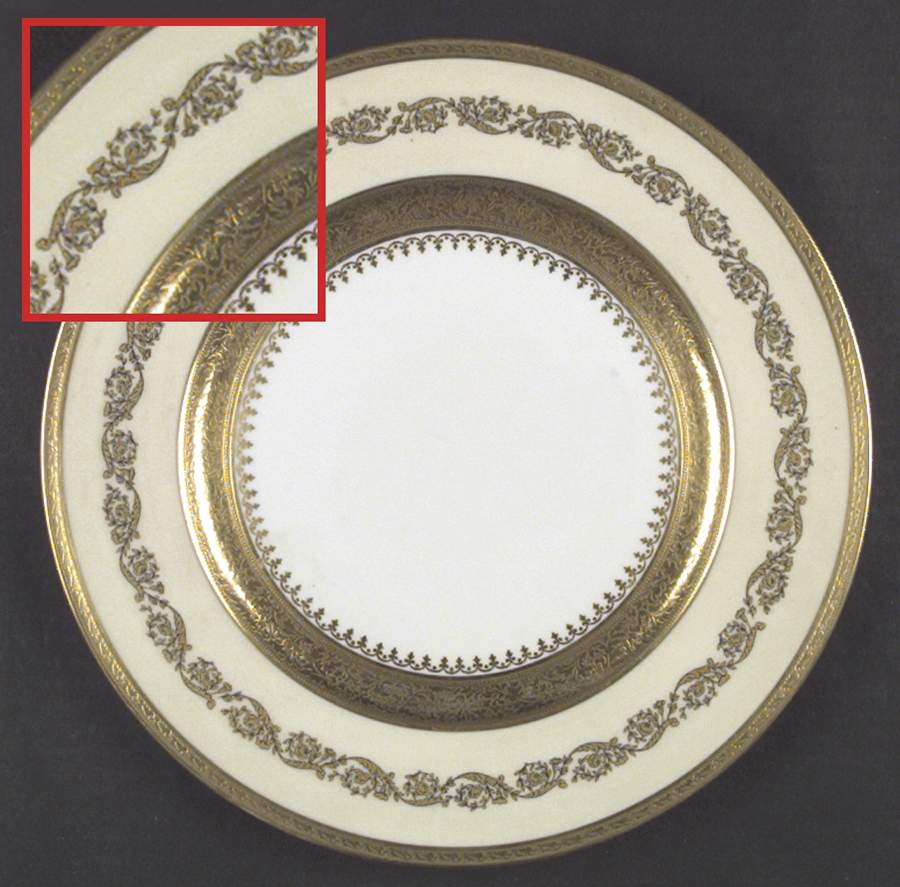Imperiale Large Dinner Plate by Ceralene-1