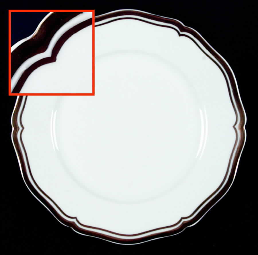 Louis XV Gold Salad Plate by Ceralene-1