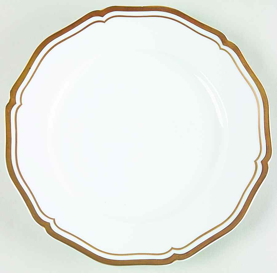Louis XV Gold Luncheon Plate by Ceralene-1