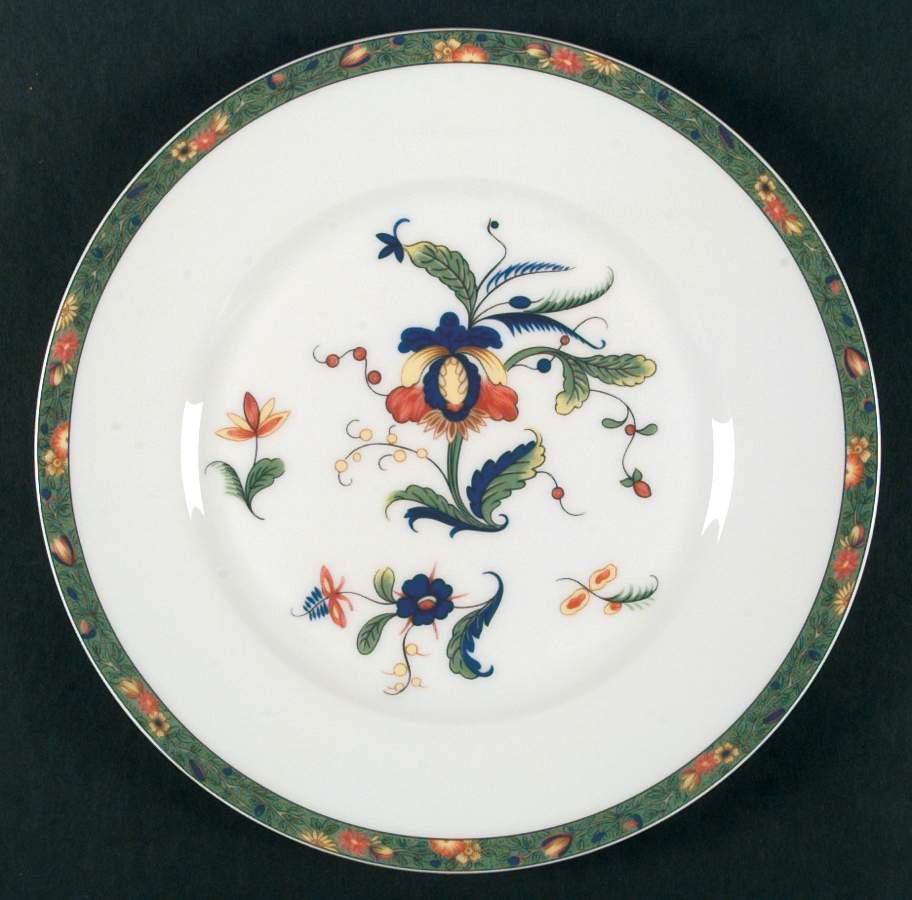 Louviers (White Background) Dinner Plate by Ceralene-1