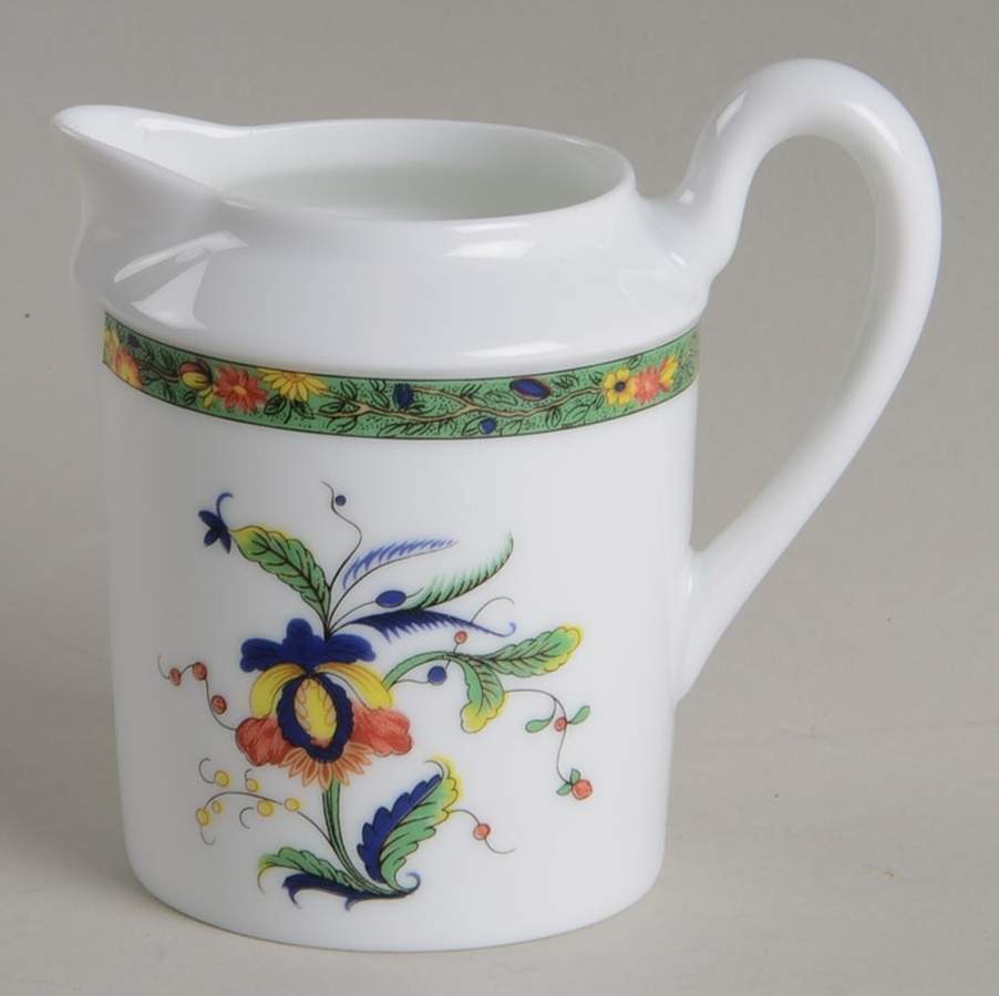 Louviers (White Background) Creamer by Ceralene-1