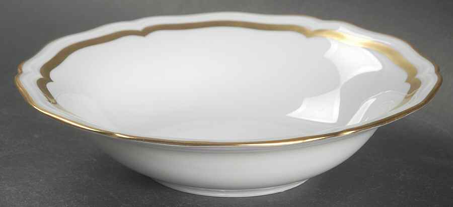 Marie Antoinette (Gold) Fruit/Dessert (Sauce) Bowl by Ceralene-1