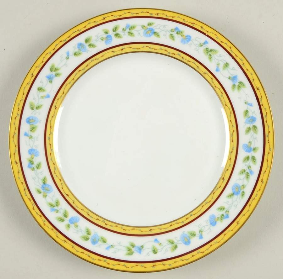 Morning Glory Ring Salad Plate by Ceralene-1