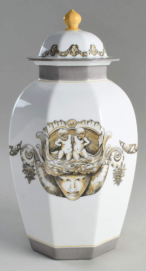 Opera Large Ginger Jar & Lid by Ceralene-1