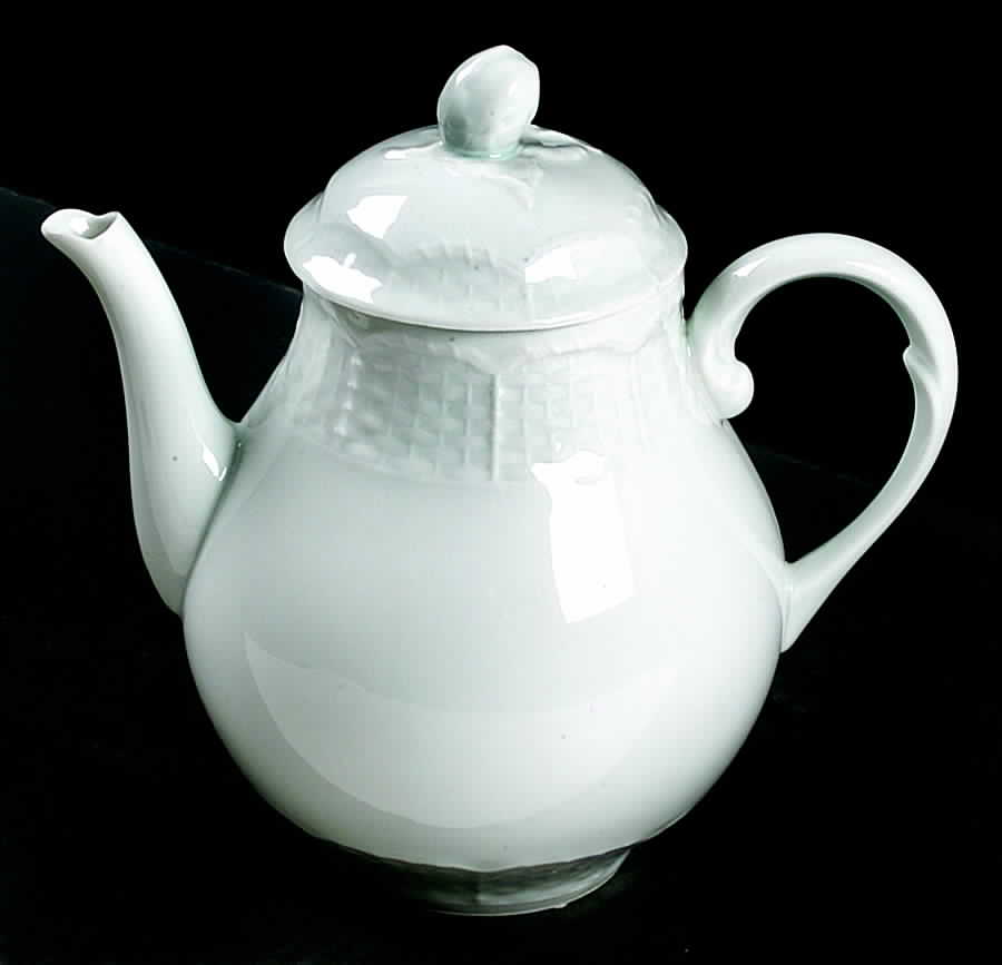 Osier Teapot & Lid by Ceralene-1