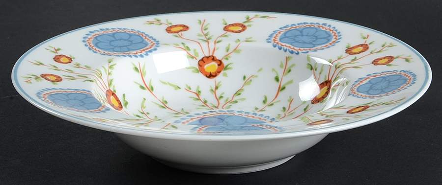 Sarabande Rim Soup Bowl by Ceralene-1
