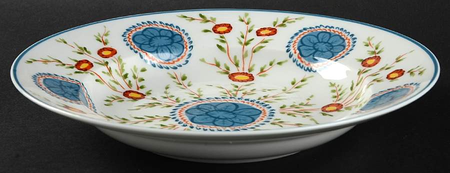 Sarabande Large Rim Soup Bowl by Ceralene-1