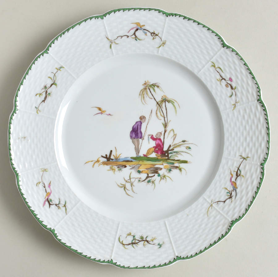 Si Kiang Dinner Plate by Ceralene-1
