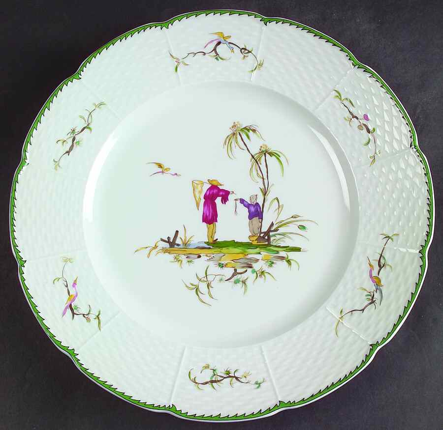 Si Kiang Dinner Plate by Ceralene-1