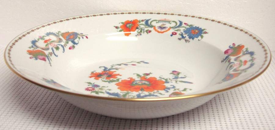 Vieux Chine (White) 11" Pasta Serving Bowl by Ceralene-1