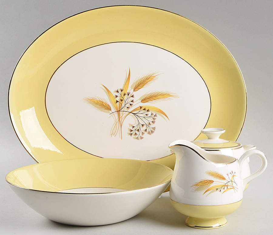 Autumn Gold 5 Piece Hostess Set by Century Service-1