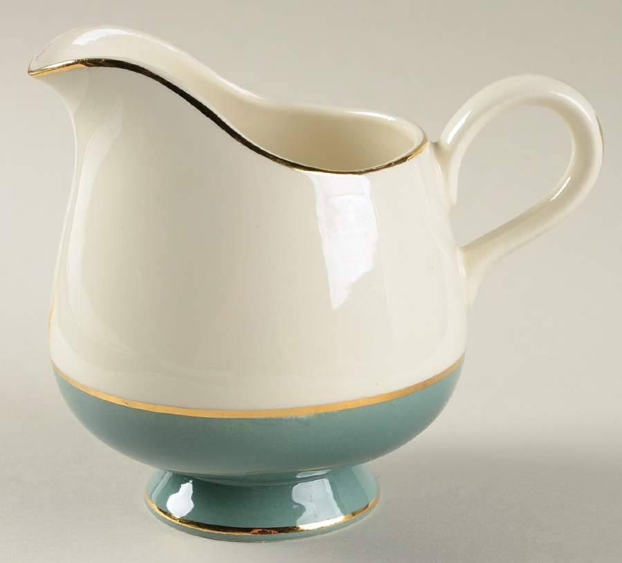 Teal Green (No Floral Center) Creamer by Century Service-1