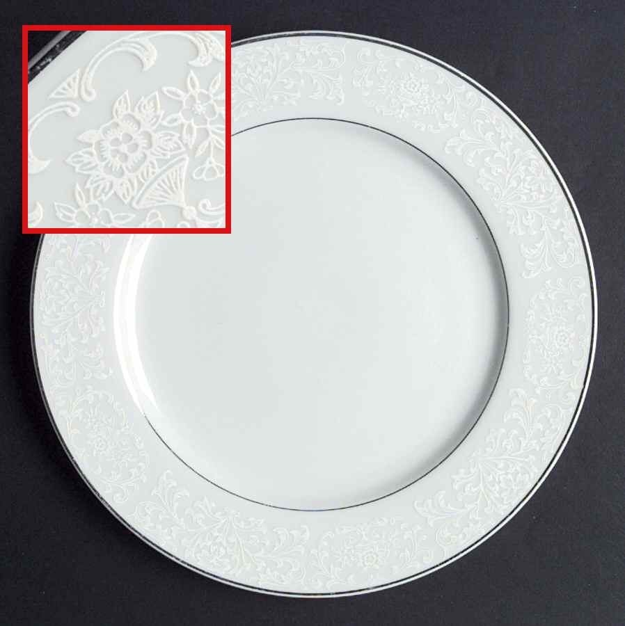 Queen's Lace Dinner Plate by Chadds Ford-1