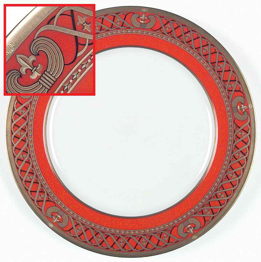Ambassadior Dinner Plate by Christian Dior-1