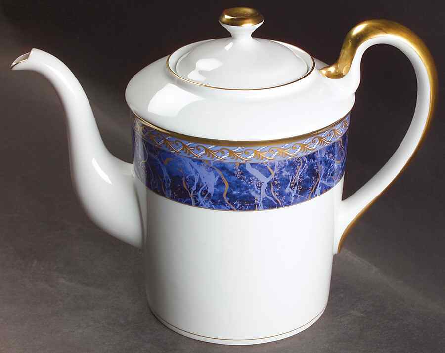 Azure Royale Coffee Pot & Lid by Christian Dior-1