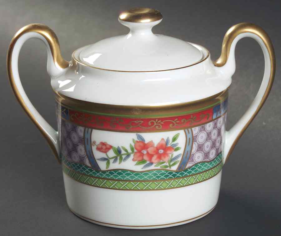 Byzantium Sugar Bowl & Lid by Christian Dior-1