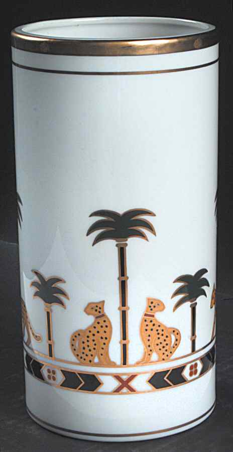 Casablanca 7" Cylinder Vase by Christian Dior-1