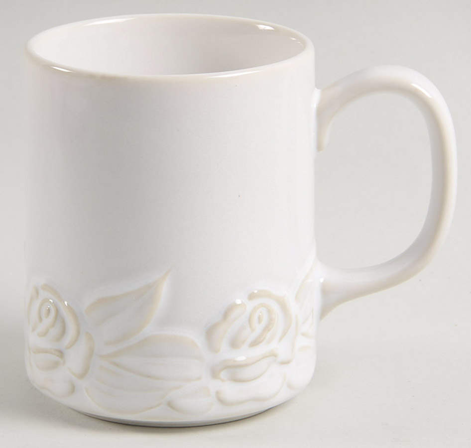 French Country Rose Oyster White Mug by Christian Dior-1