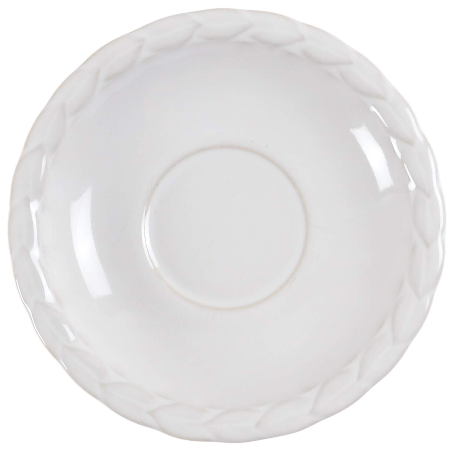 French Country Rose Oyster White Saucer by Christian Dior-1